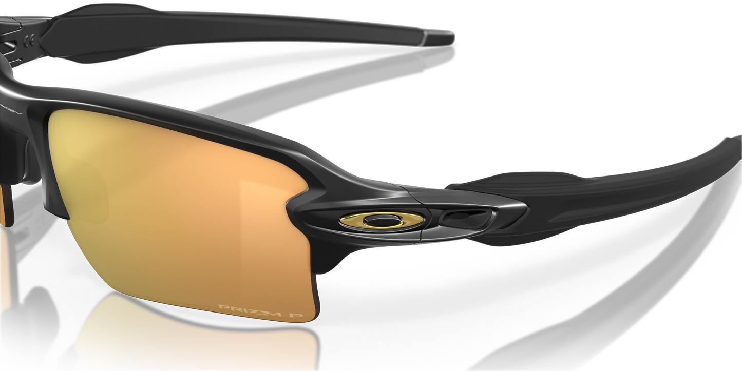 [Prizm Rose Gold Polarized Lenses, Matte Black Frame]