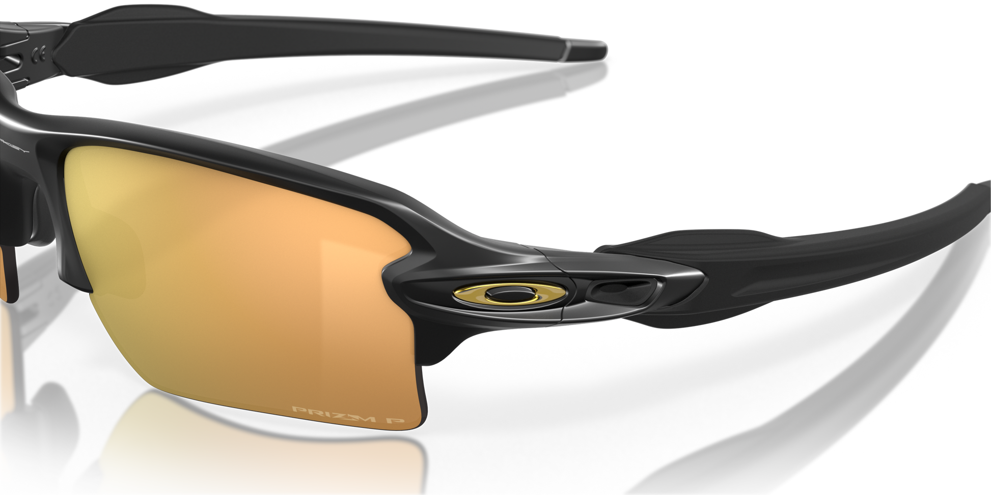 [Prizm Rose Gold Polarized Lenses, Matte Black Frame]