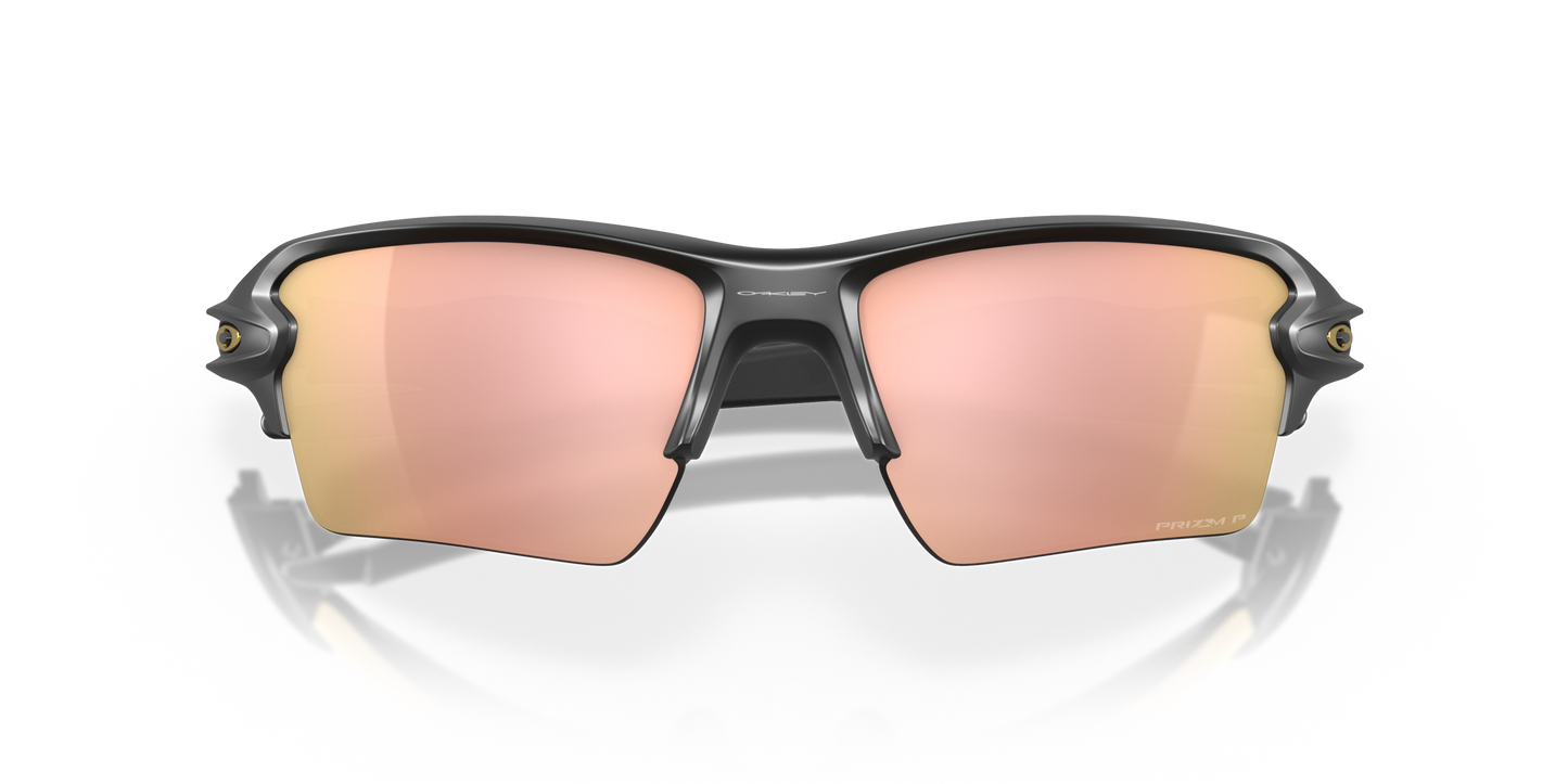 [Prizm Rose Gold Polarized Lenses, Matte Black Frame]