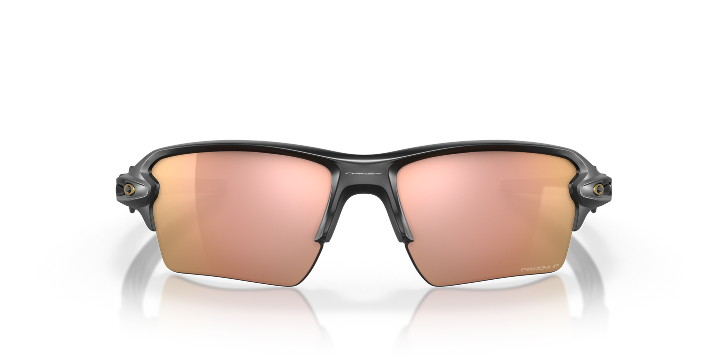 [Prizm Rose Gold Polarized Lenses, Matte Black Frame]