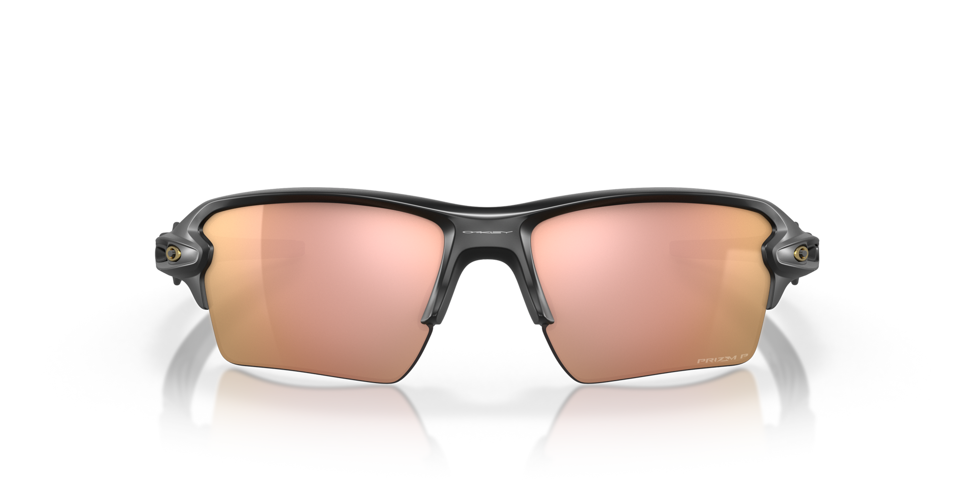 [Prizm Rose Gold Polarized Lenses, Matte Black Frame]