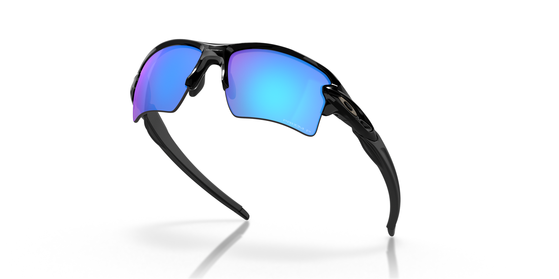 [Prizm Sapphire Polarized Lenses, Polished Black Frame]