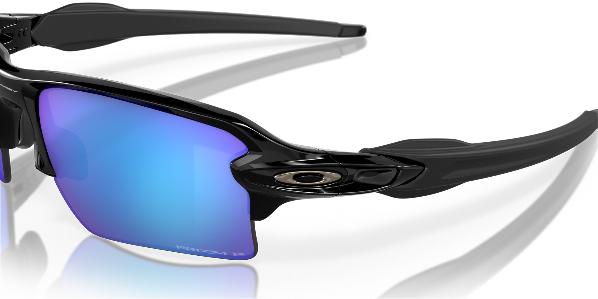 [Prizm Sapphire Polarized Lenses, Polished Black Frame]