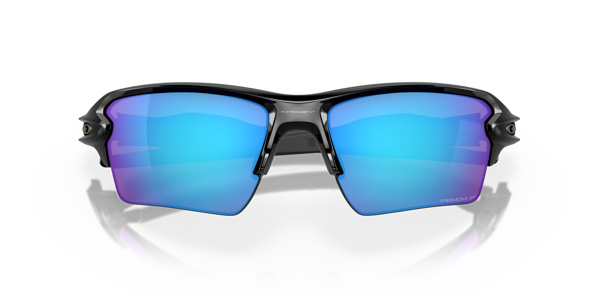 [Prizm Sapphire Polarized Lenses, Polished Black Frame]