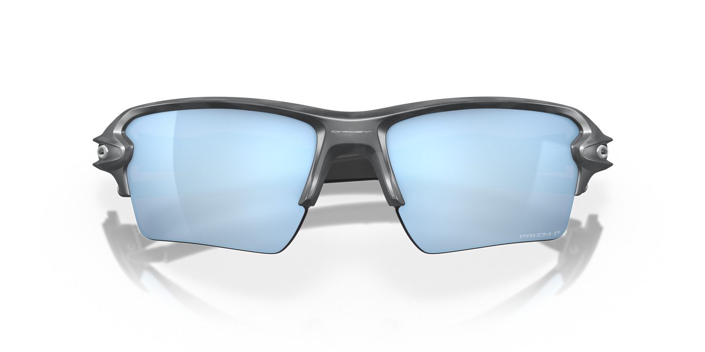 [Prizm Deep Water Polarized Lenses, Matte Black Camo Frame]