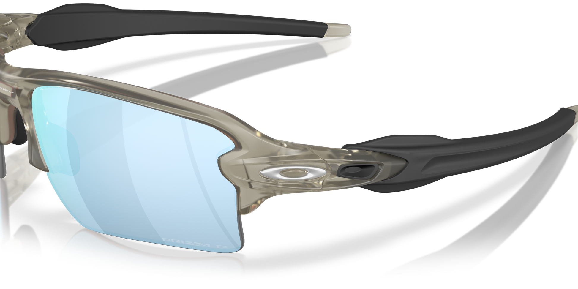 [Prizm Deep Water Polarized Lenses, Matte Grey Ink Frame]