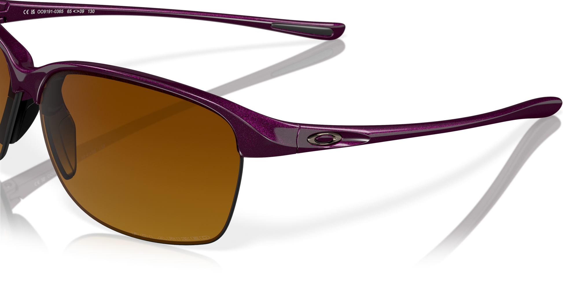 [Brown Gradient Polarized Lenses, Raspberry Spritzer Frame]