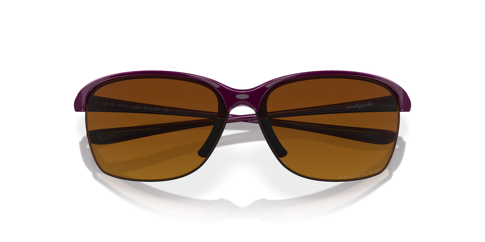 [Brown Gradient Polarized Lenses, Raspberry Spritzer Frame]