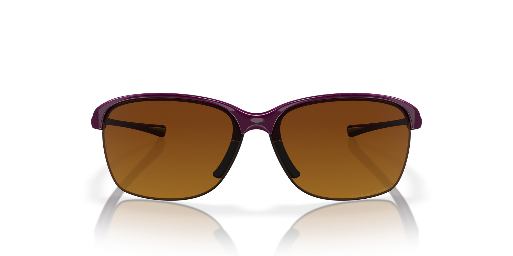 [Brown Gradient Polarized Lenses, Raspberry Spritzer Frame]
