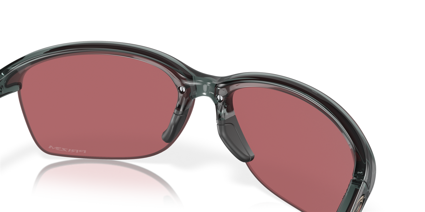 [Prizm Dark Golf Lenses, Crystal Black Frame]