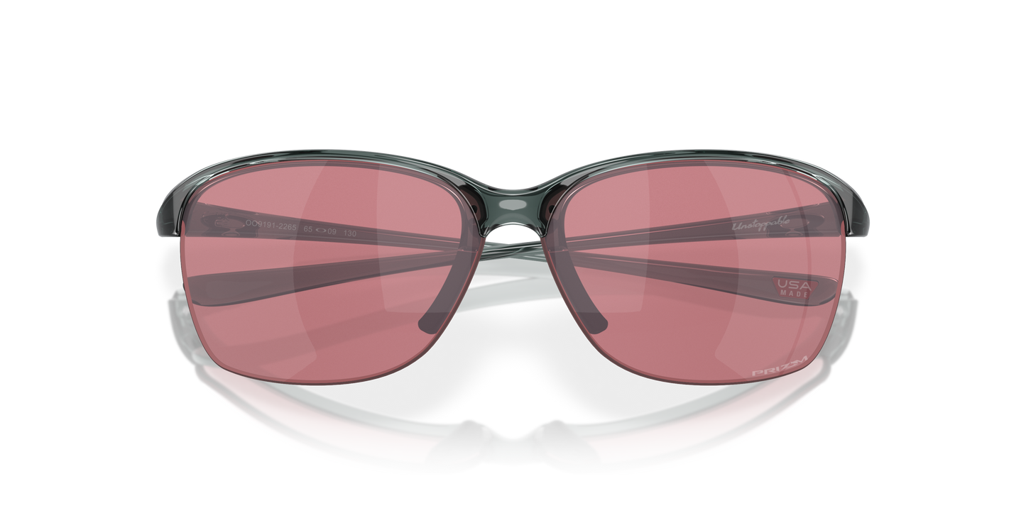 [Prizm Dark Golf Lenses, Crystal Black Frame]