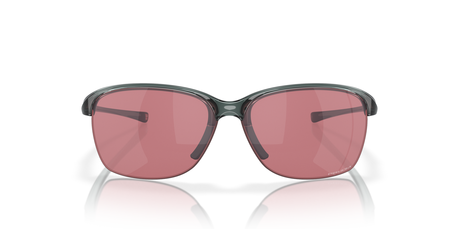 [Prizm Dark Golf Lenses, Crystal Black Frame]