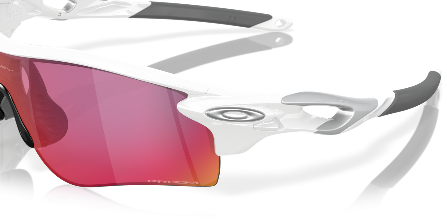 [Prizm Road Lenses, Polished White Frame]