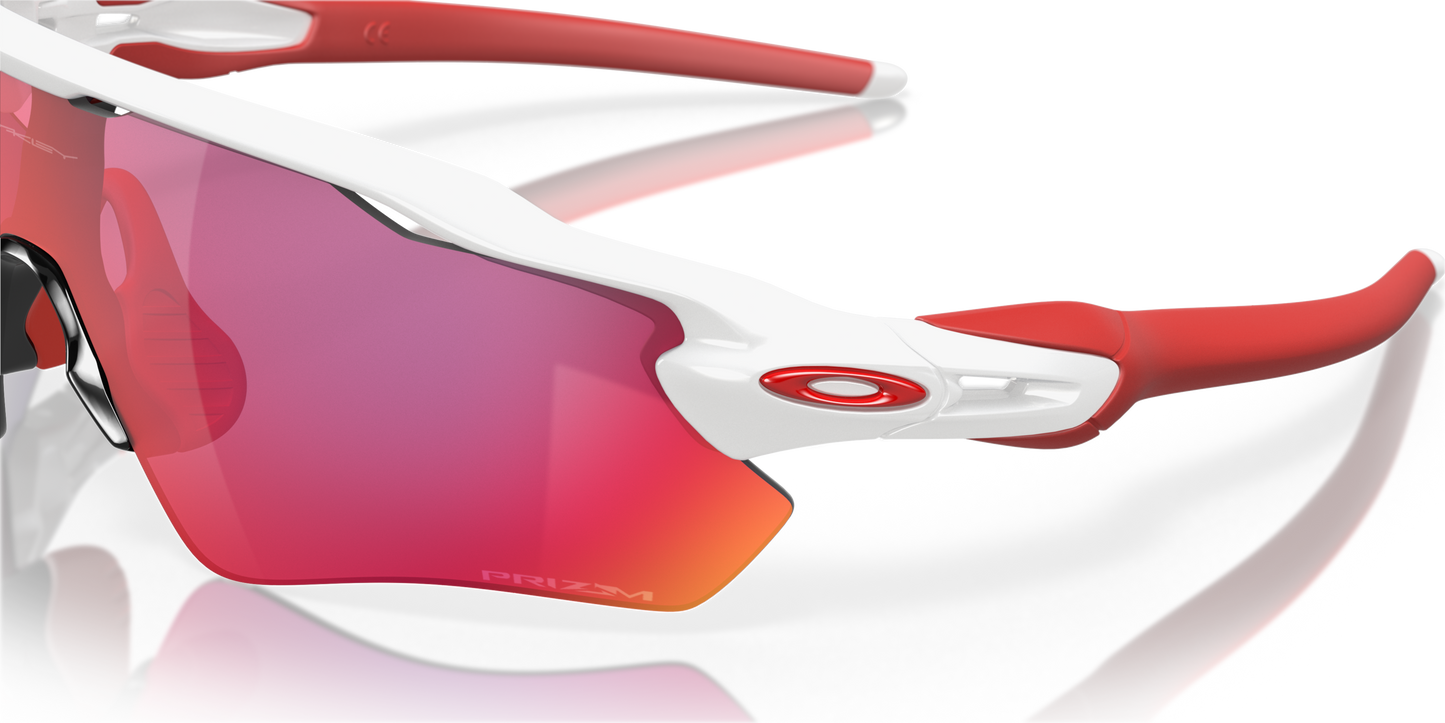 [Prizm Road Lenses, Polished White Frame]