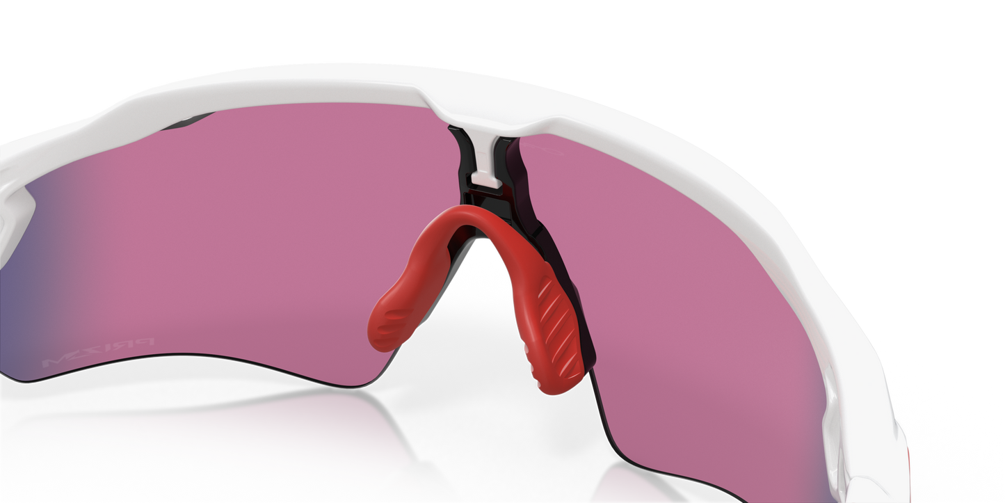 [Prizm Road Lenses, Polished White Frame]