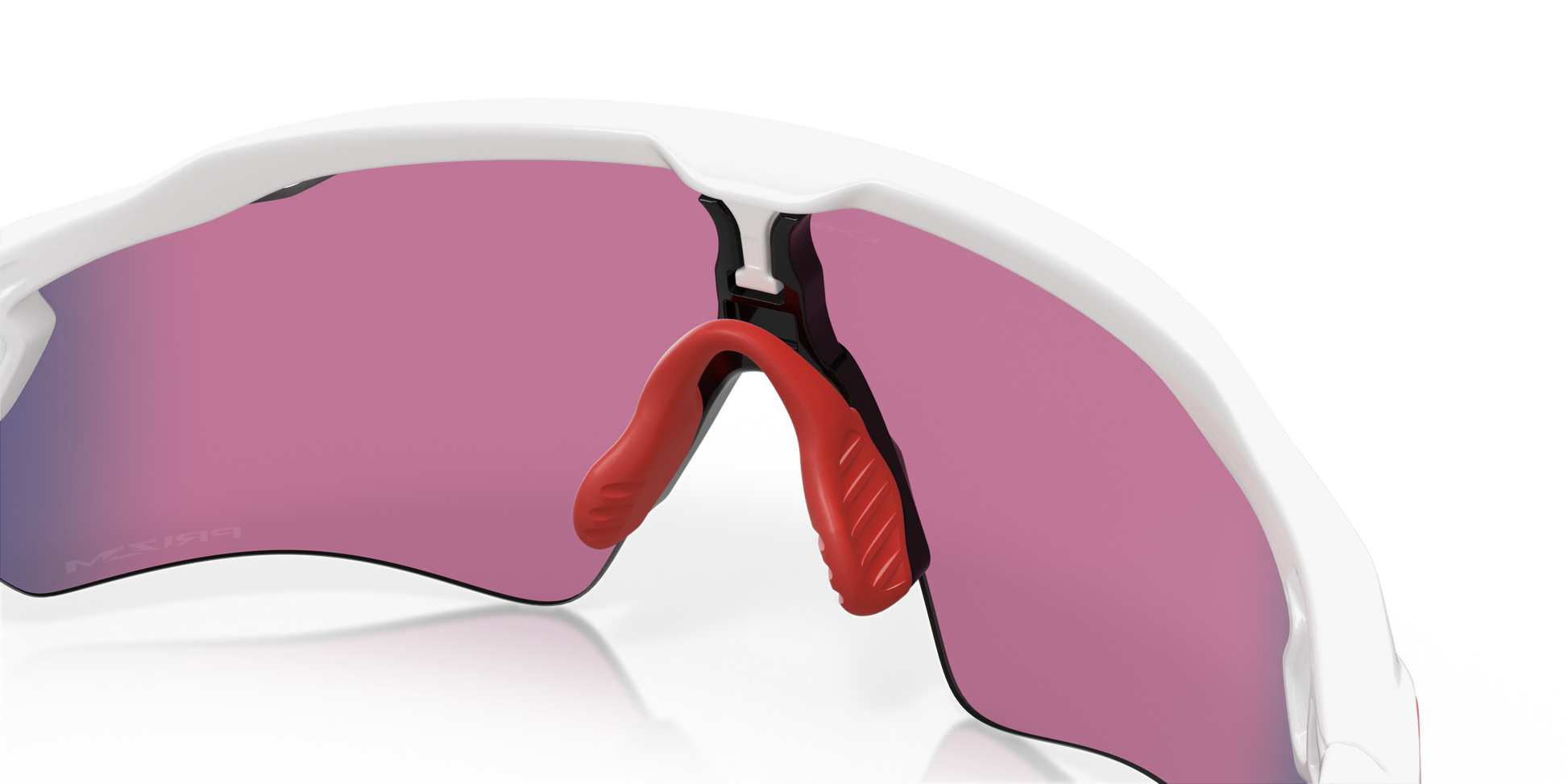 [Prizm Road Lenses, Polished White Frame]