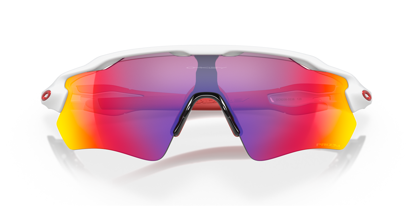 [Prizm Road Lenses, Polished White Frame]