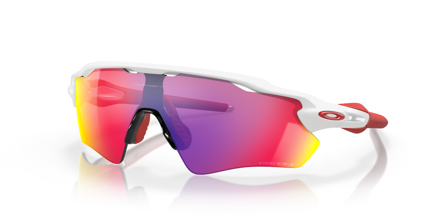 [Prizm Road Lenses, Polished White Frame]