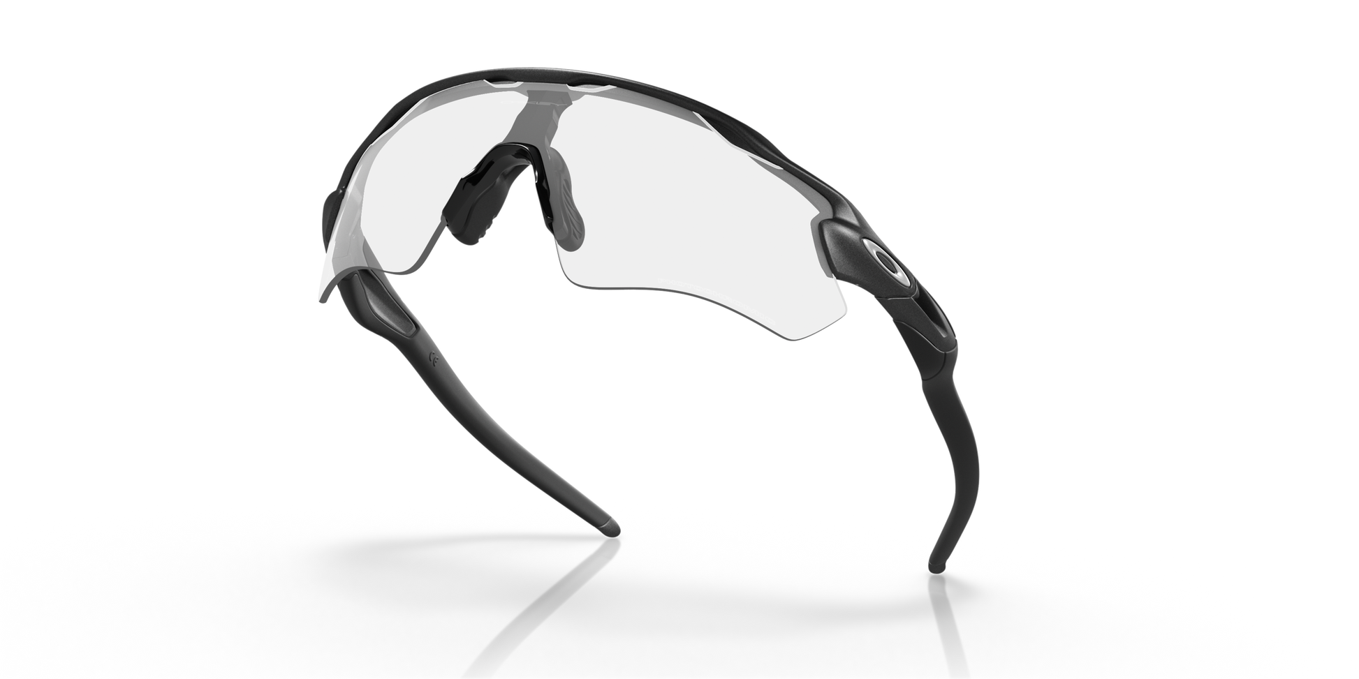 [Clear To Black Iridium Photochromic Lenses, Steel Frame]