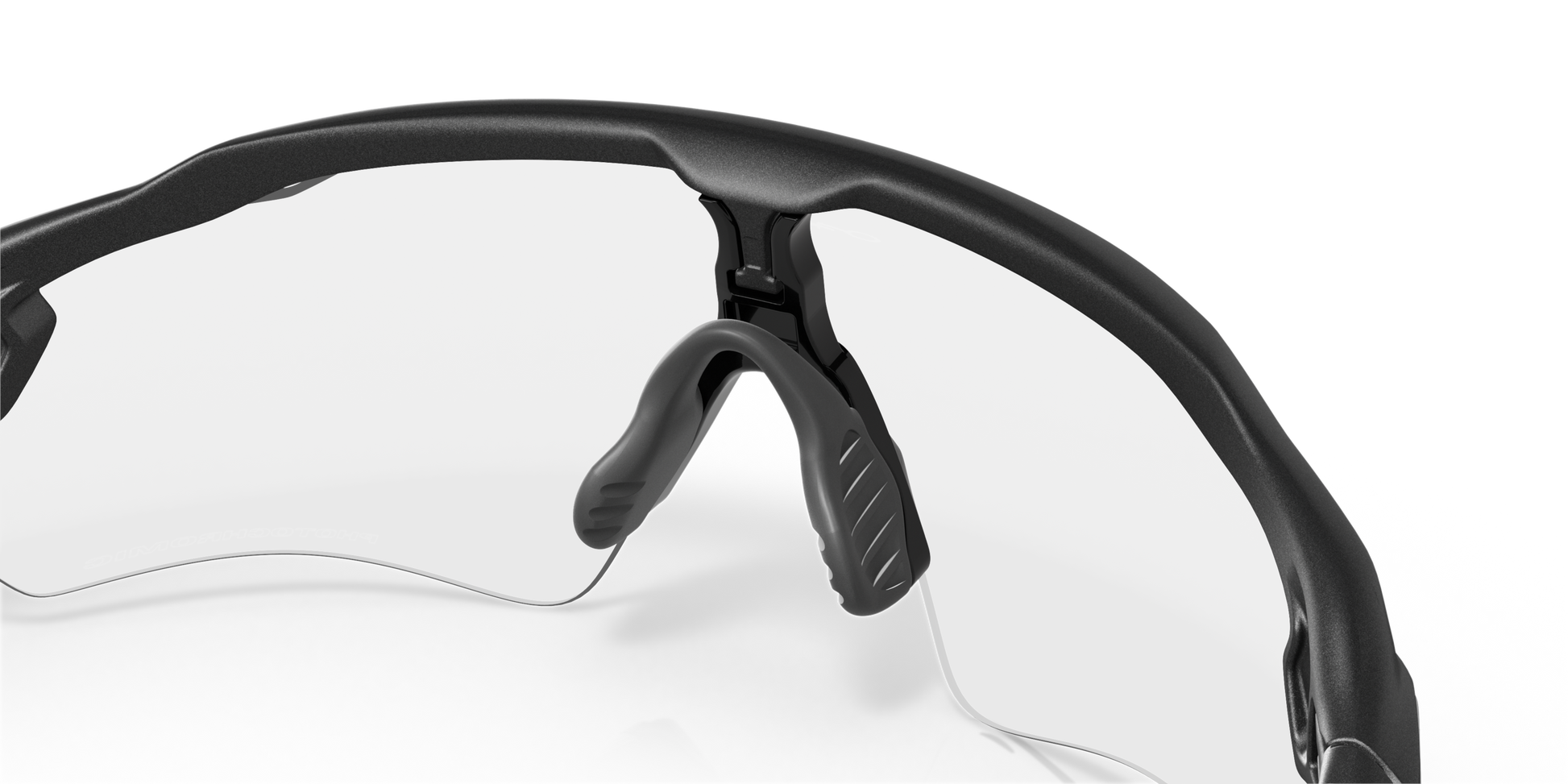 [Clear To Black Iridium Photochromic Lenses, Steel Frame]