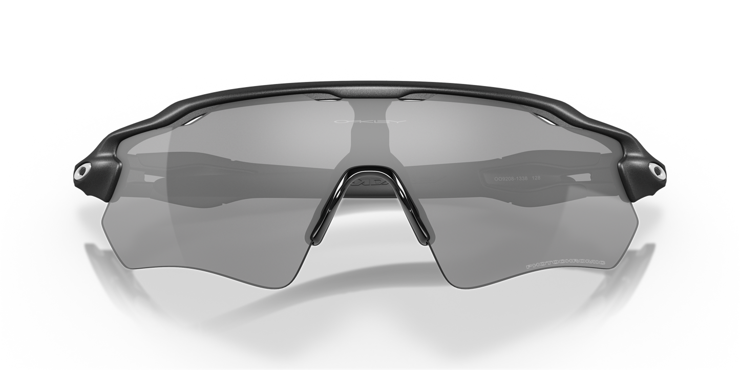 [Clear To Black Iridium Photochromic Lenses, Steel Frame]