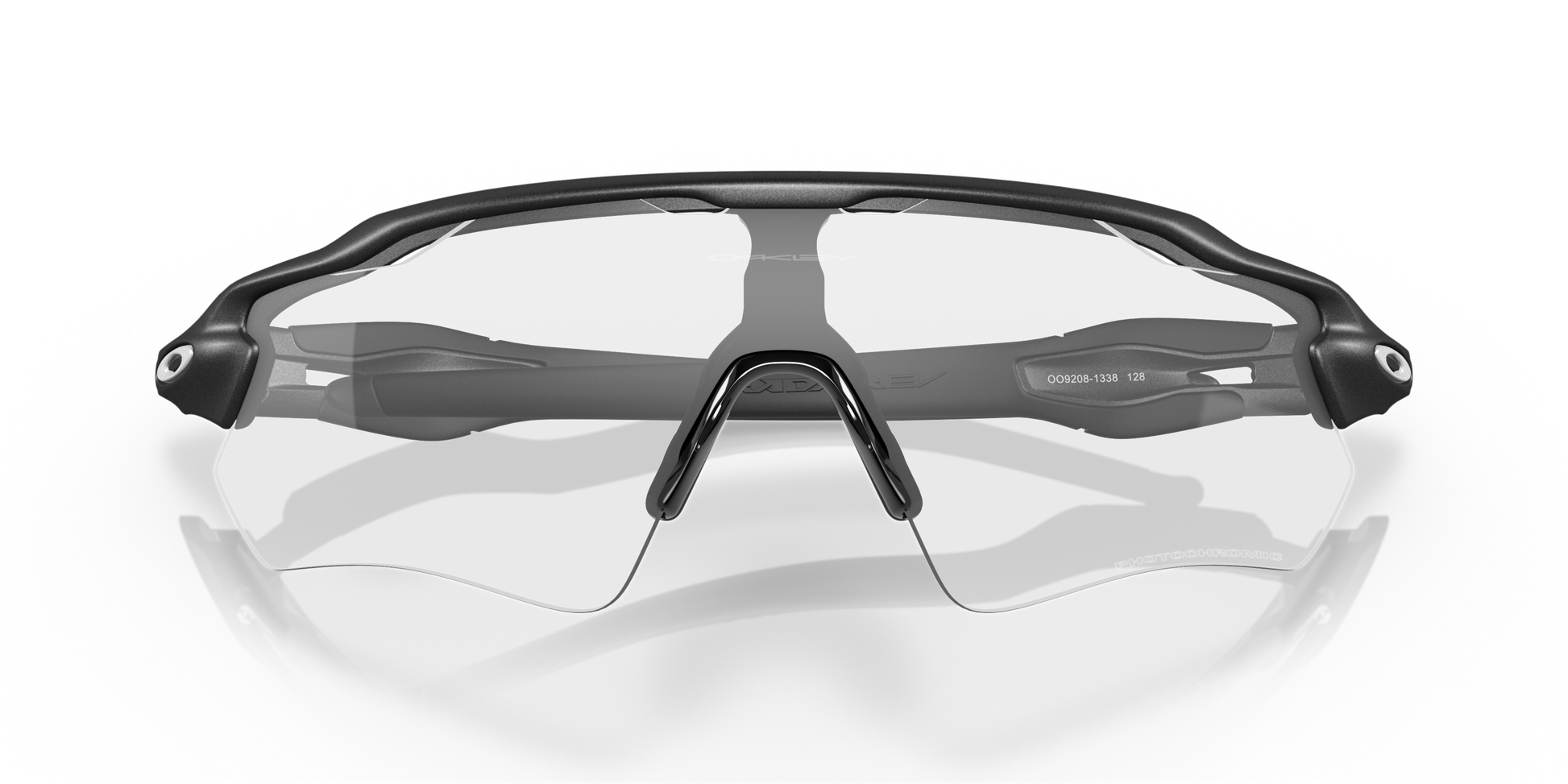 [Clear To Black Iridium Photochromic Lenses, Steel Frame]