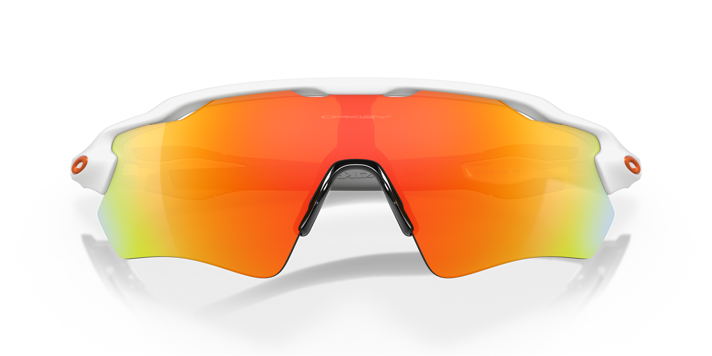 [Fire Iridium Lenses, Polished White Frame]