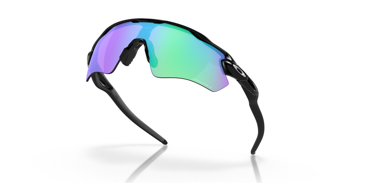 [Prizm Golf Lenses, Polished Black Frame]