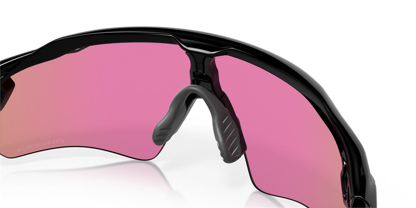 [Prizm Golf Lenses, Polished Black Frame]