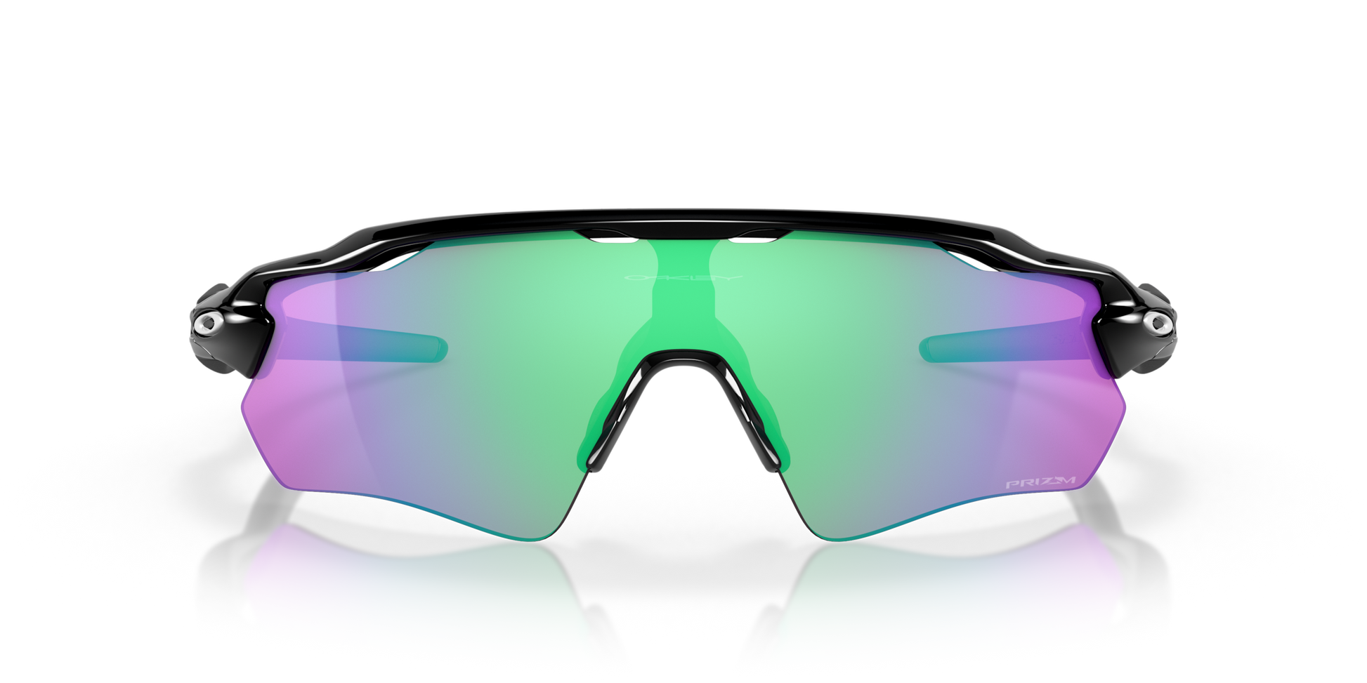 [Prizm Golf Lenses, Polished Black Frame]