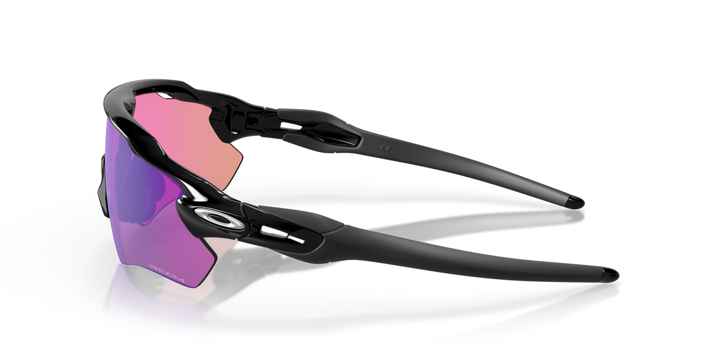 [Prizm Golf Lenses, Polished Black Frame]
