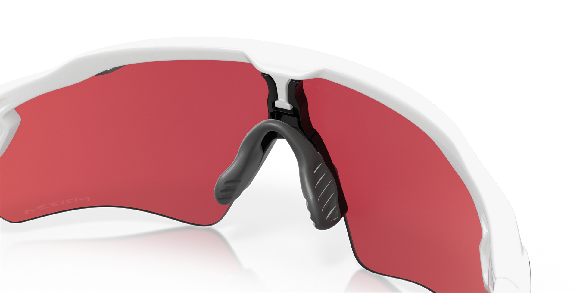 [Prizm Snow Sapphire Lenses, Polished White Frame]