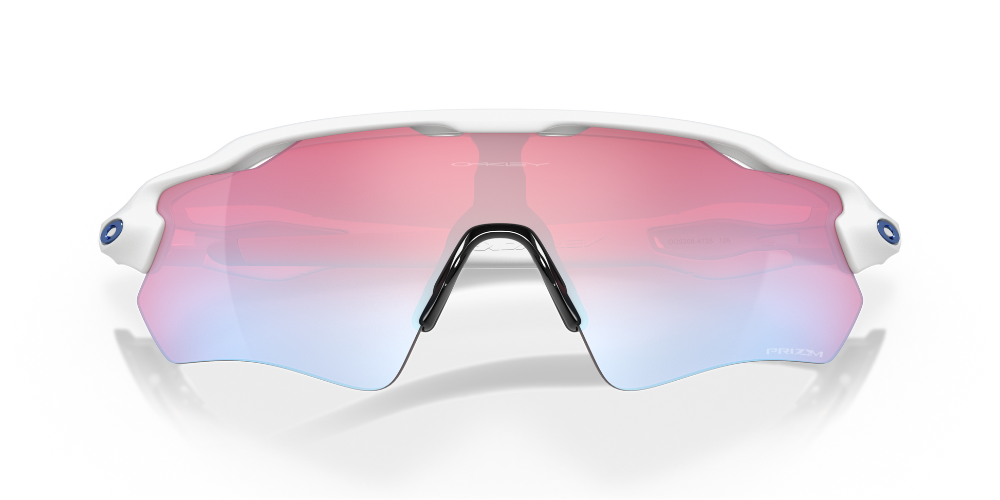 [Prizm Snow Sapphire Lenses, Polished White Frame]