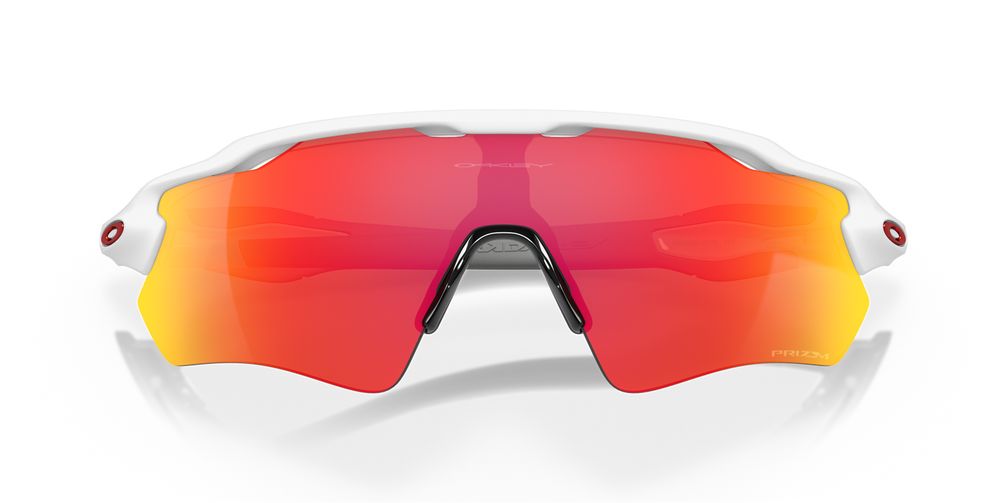 [Prizm Ruby Lenses, Polished White Frame]