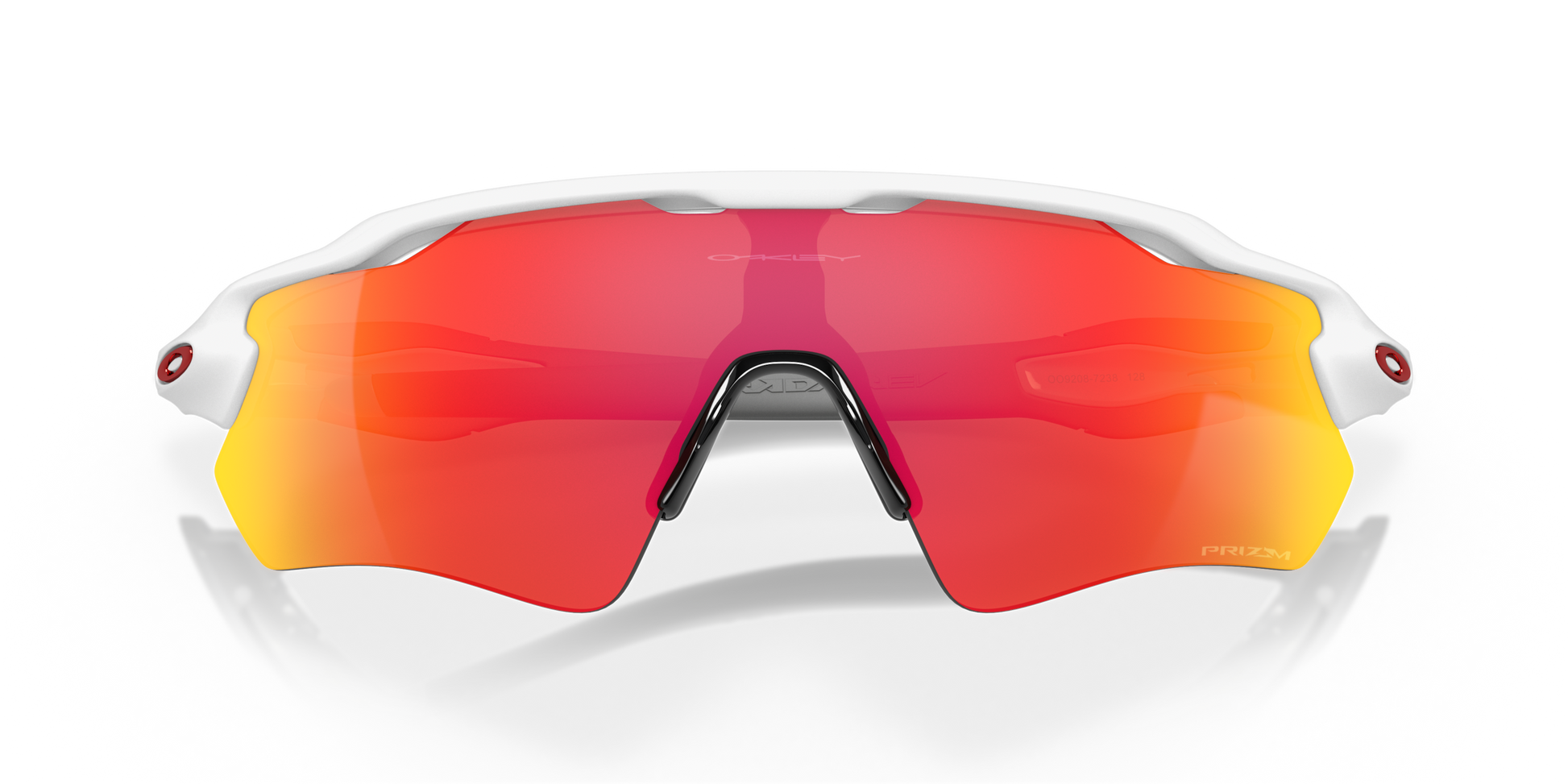 [Prizm Ruby Lenses, Polished White Frame]