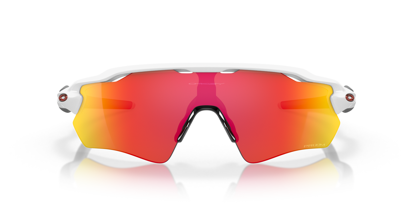 [Prizm Ruby Lenses, Polished White Frame]