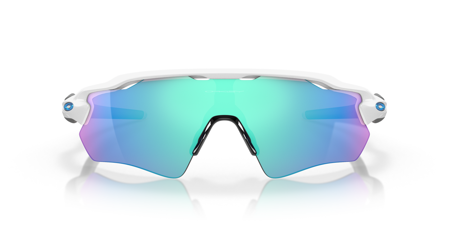 [Prizm Sapphire Lenses, Polished White Frame]