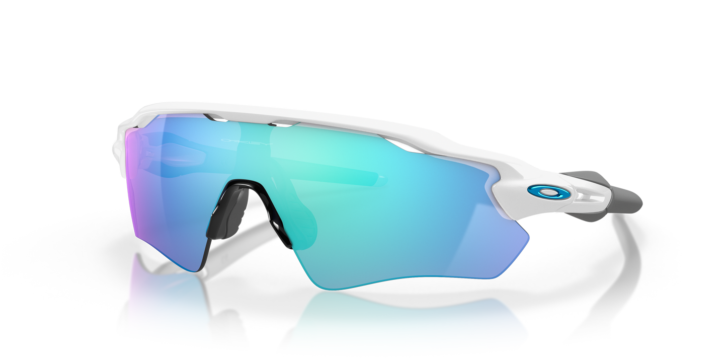 [Prizm Sapphire Lenses, Polished White Frame]