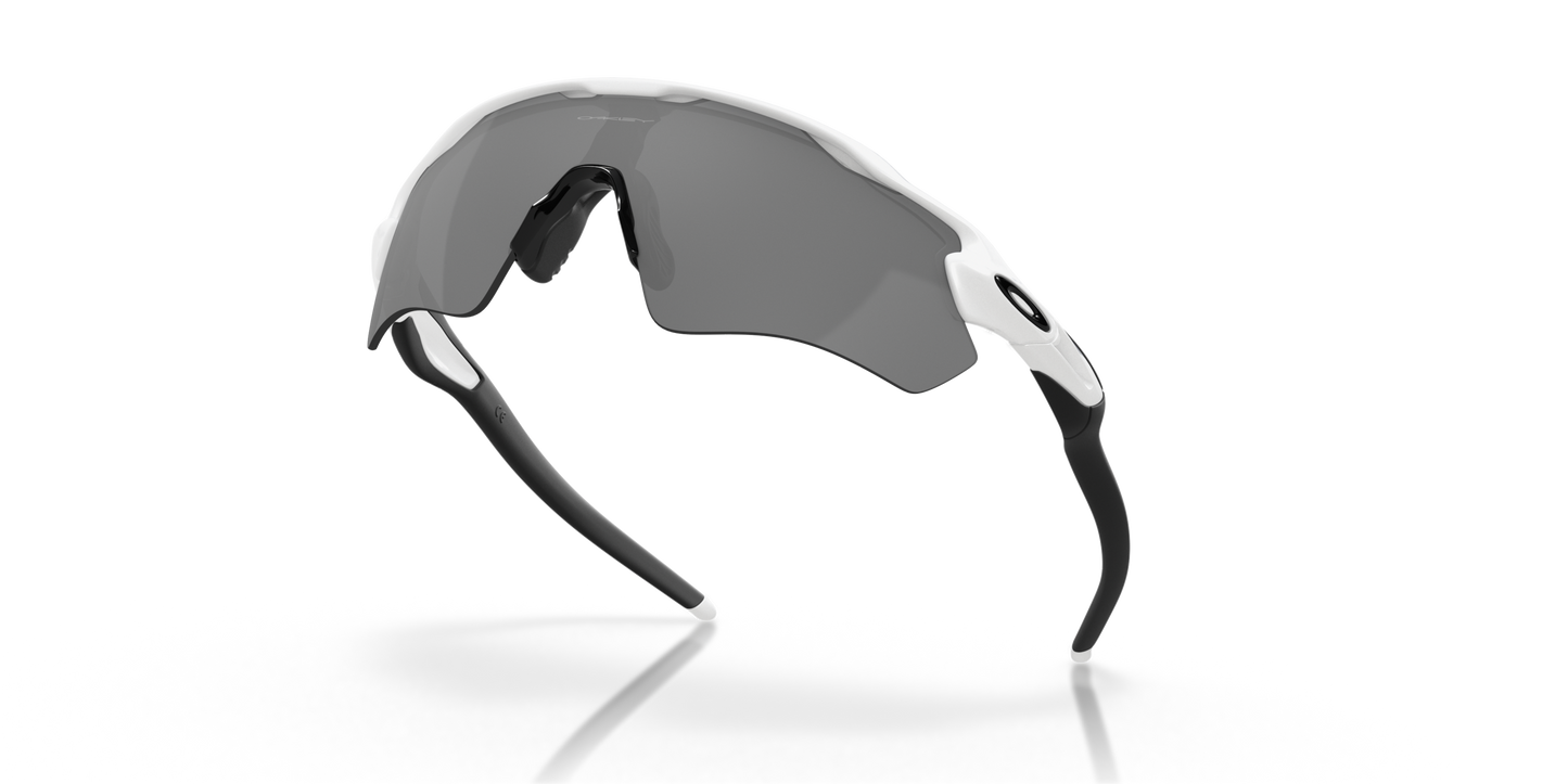 [Prizm Black Polarized Lenses, Polished White Frame]