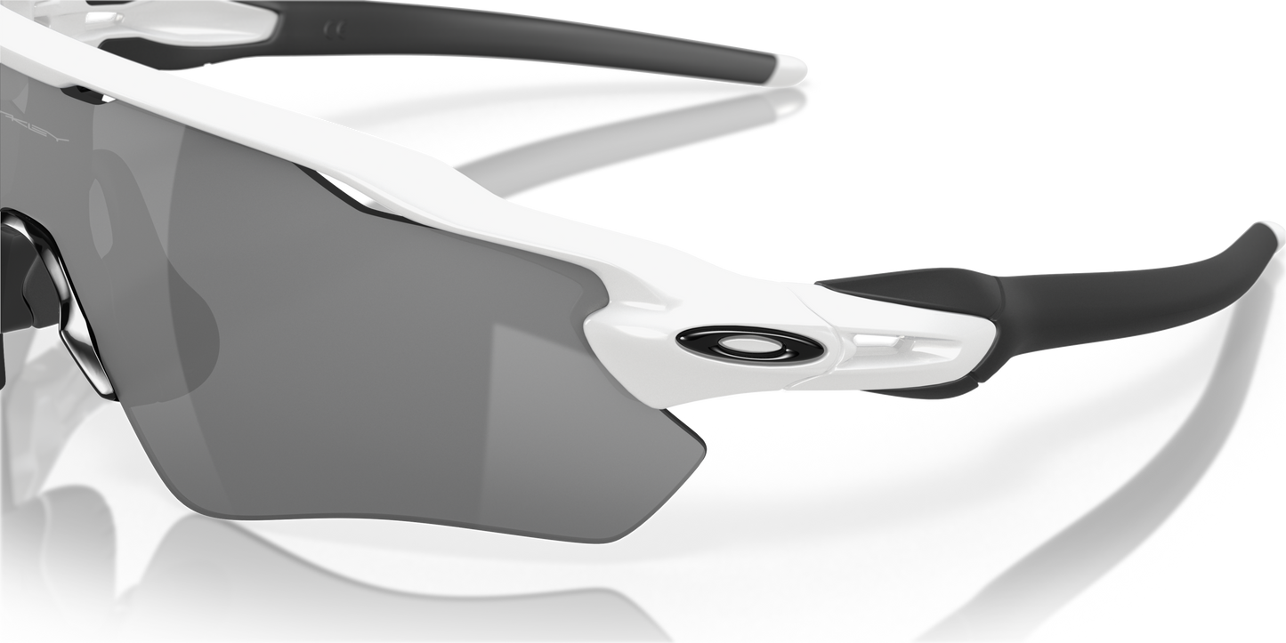 [Prizm Black Polarized Lenses, Polished White Frame]