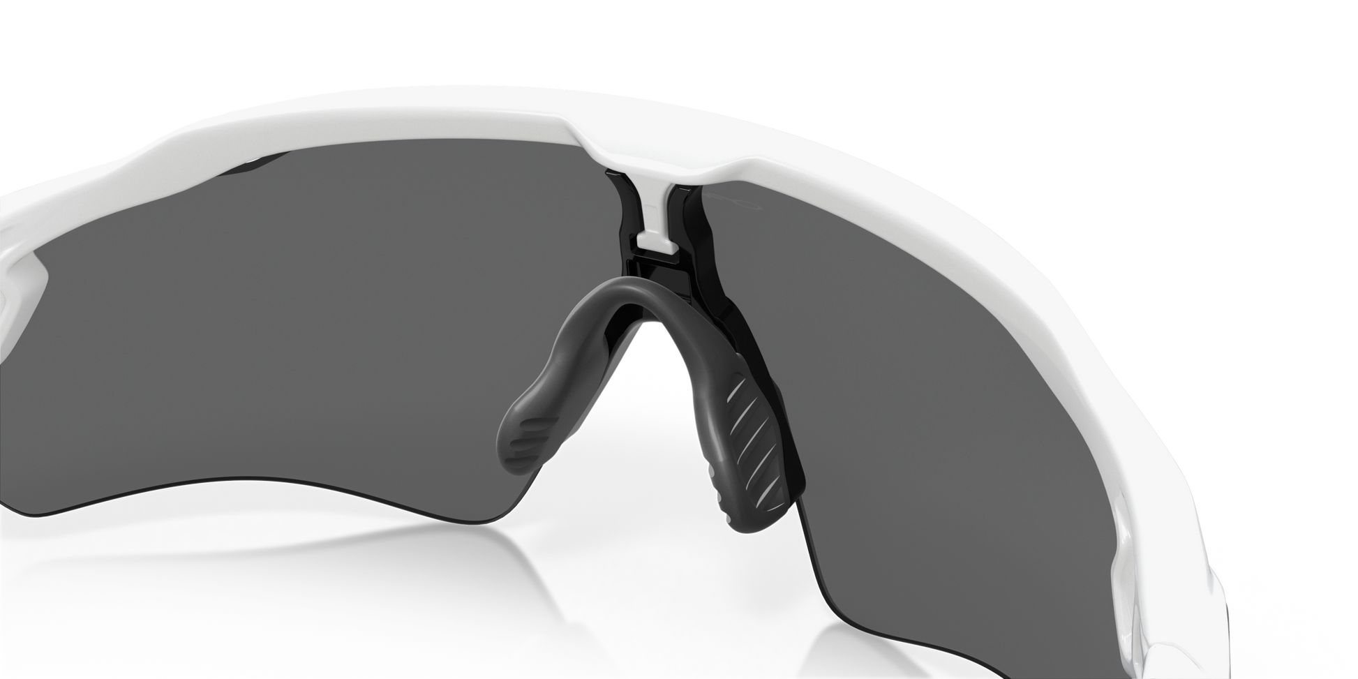 [Prizm Black Polarized Lenses, Polished White Frame]