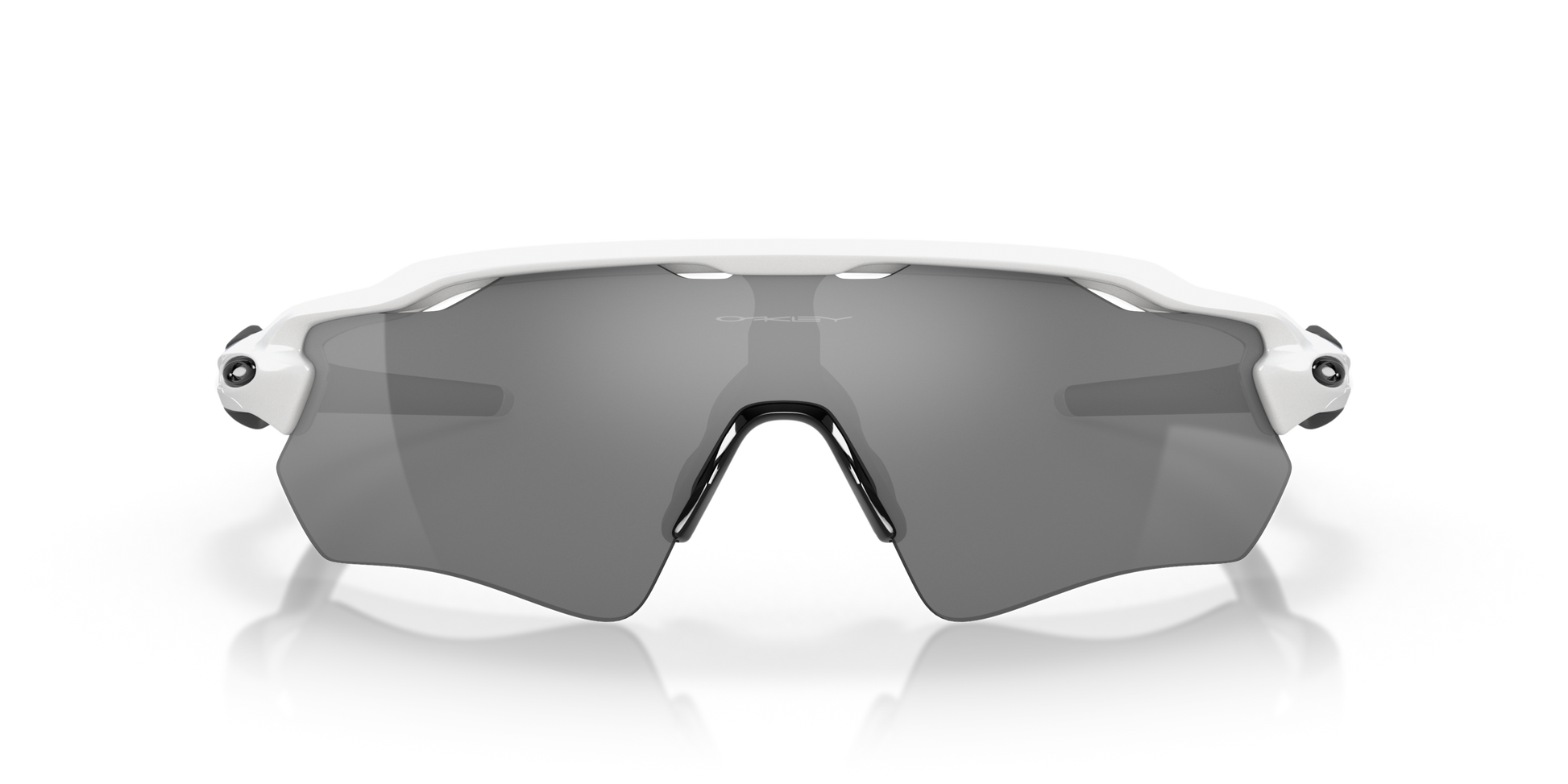 [Prizm Black Polarized Lenses, Polished White Frame]