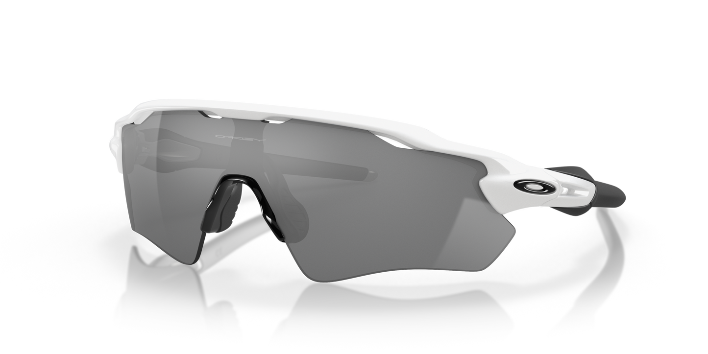 [Prizm Black Polarized Lenses, Polished White Frame]