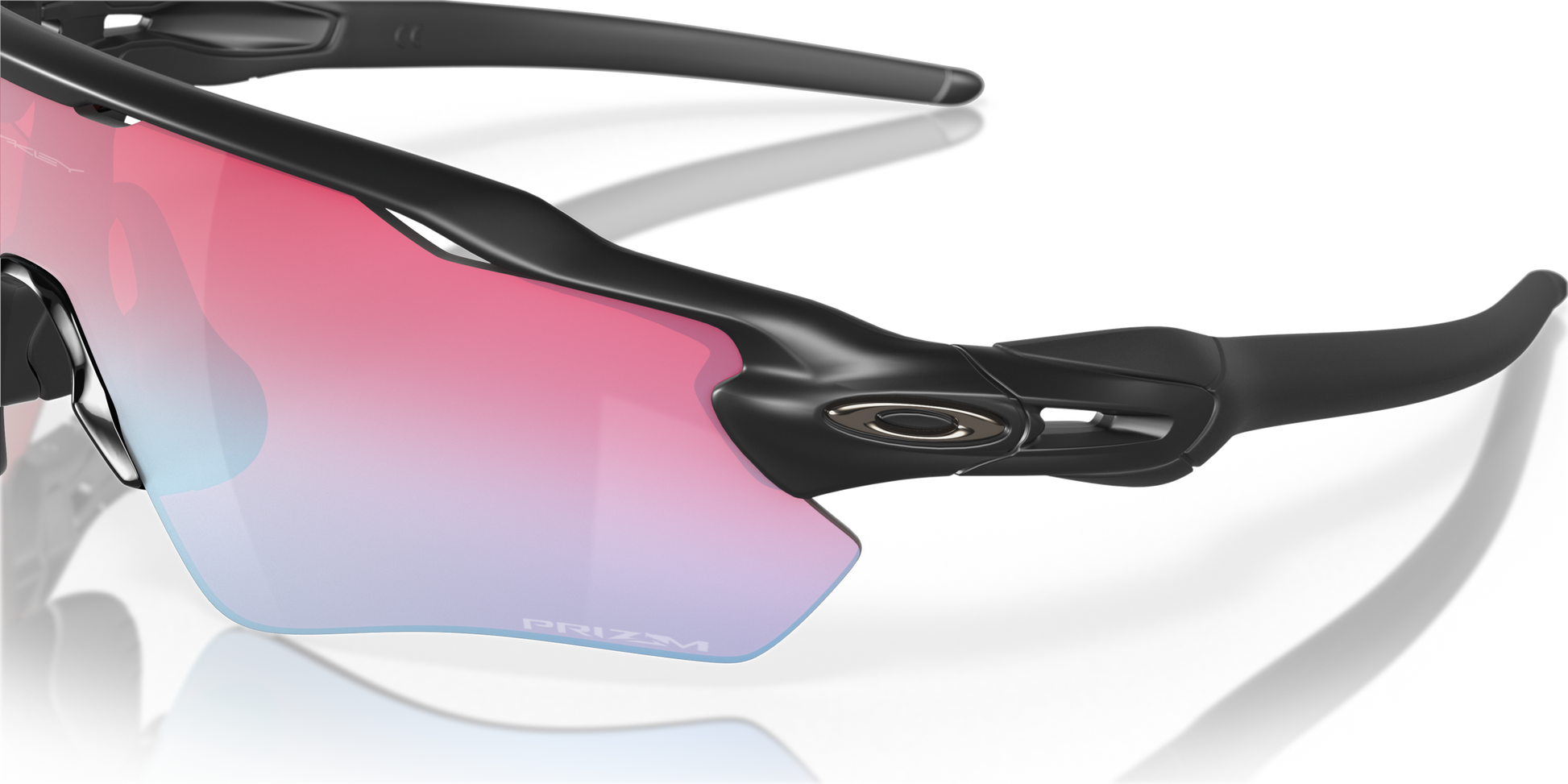 [Prizm Snow Sapphire Lenses, Matte Black Frame]