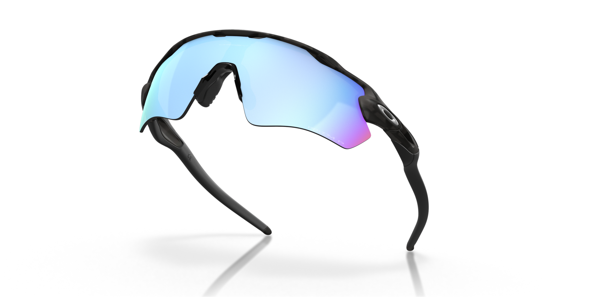 [Prizm Deep Water Polarized Lenses, Matte Black Camo Frame]