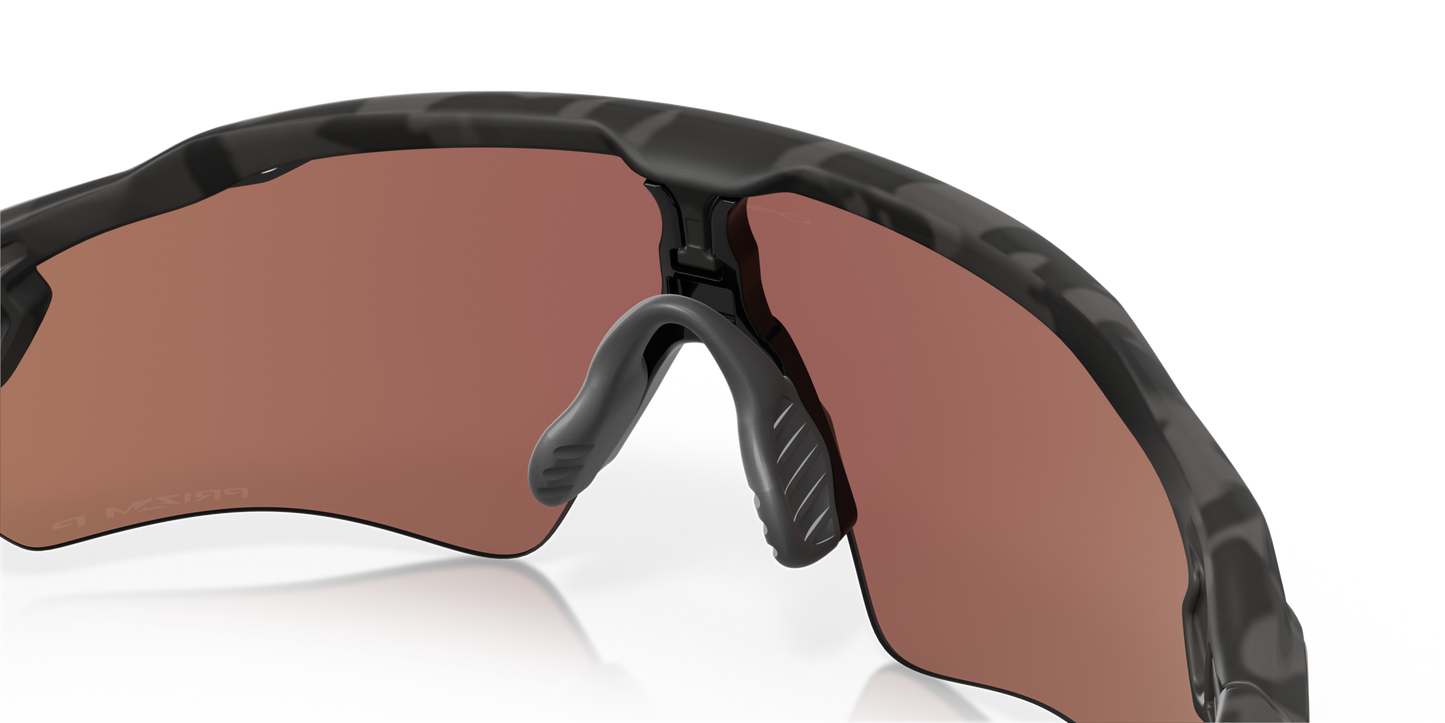 [Prizm Deep Water Polarized Lenses, Matte Black Camo Frame]