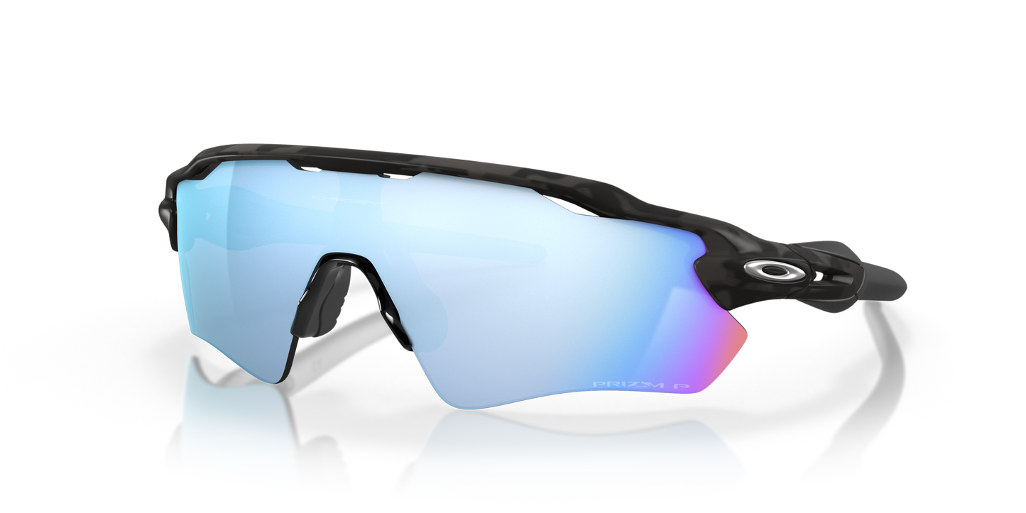 [Prizm Deep Water Polarized Lenses, Matte Black Camo Frame]