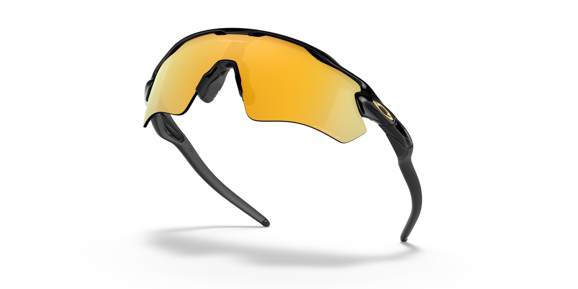 [Prizm 24K Polarized Lenses, Polished Black Frame]