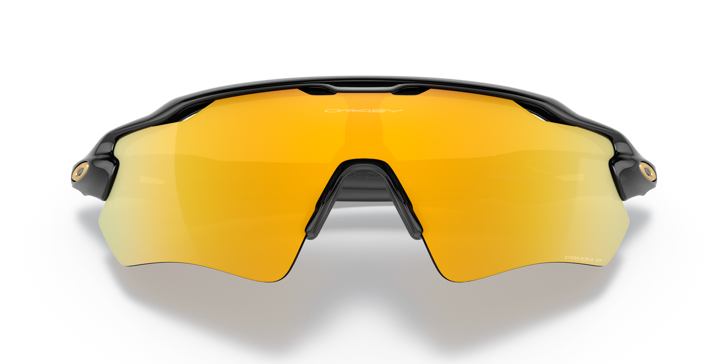 [Prizm 24K Polarized Lenses, Polished Black Frame]