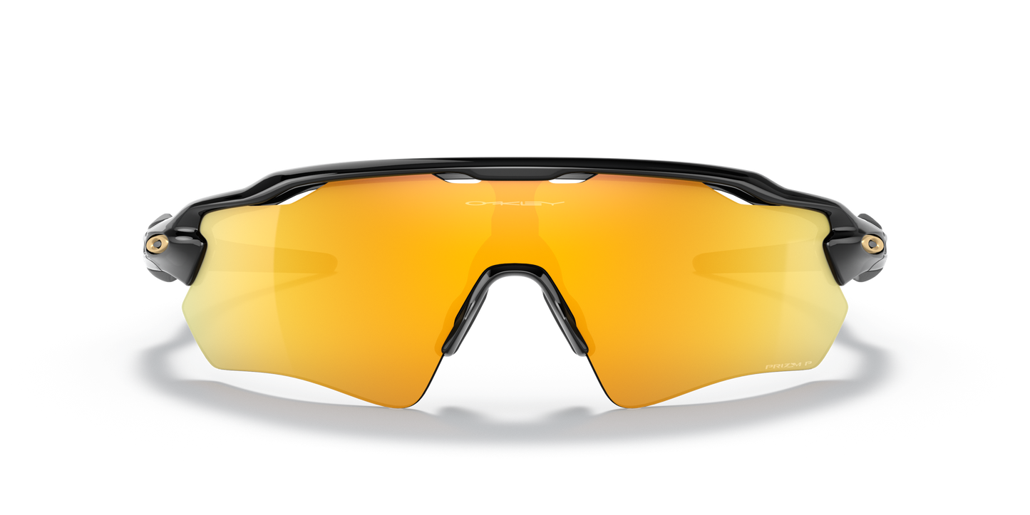 [Prizm 24K Polarized Lenses, Polished Black Frame]